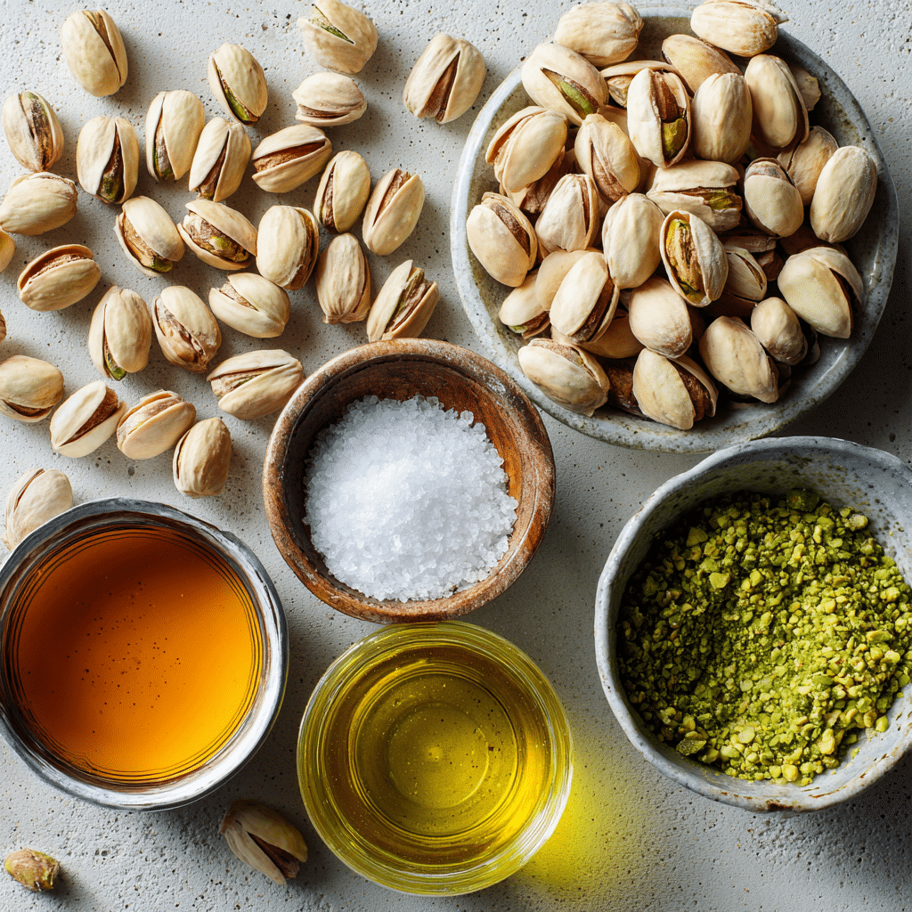 Pistachio Nut Butter – Healthy, Homemade & Surprisingly Easy 7 Ingredients for making pistachio nut butter at home