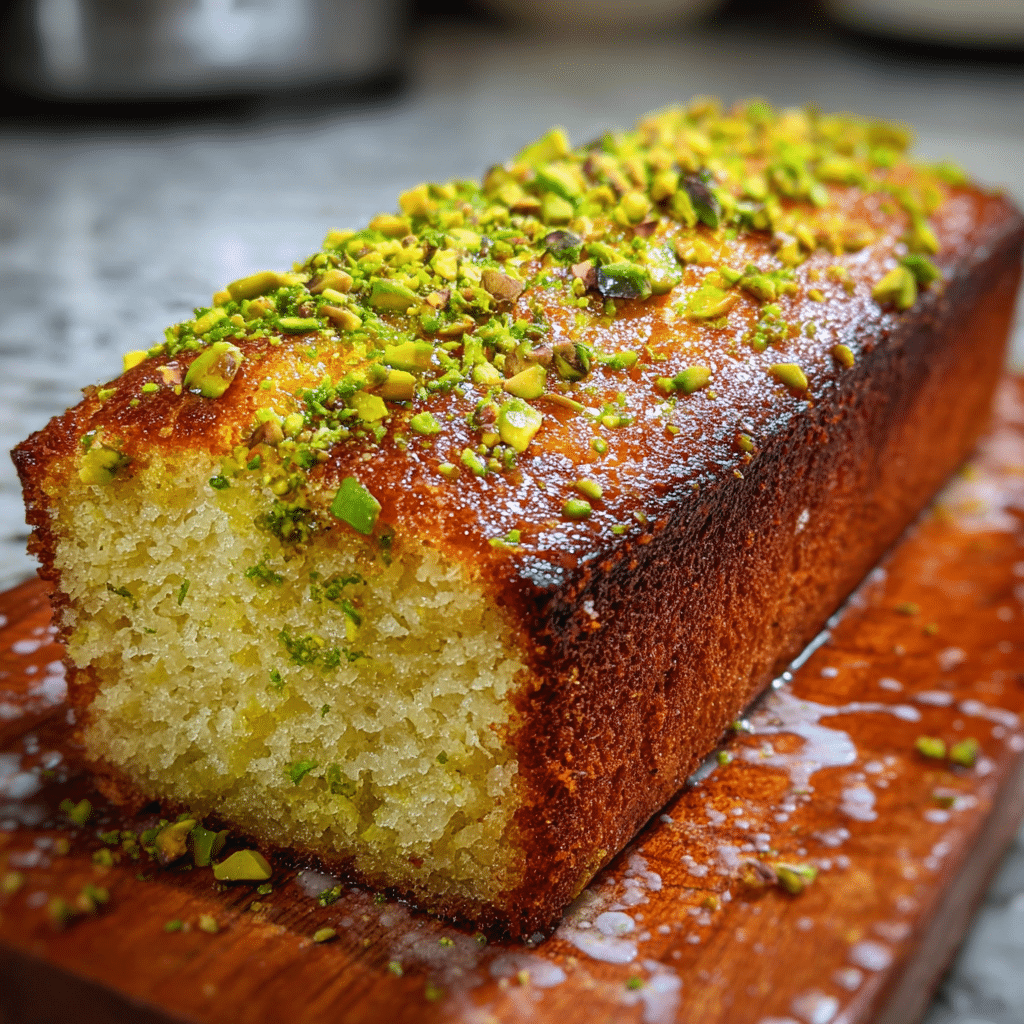 Pistachio Ricotta Cake – Moist, Easy & Beautifully Nutty 6 pistachio ricotta cake on a rustic plate