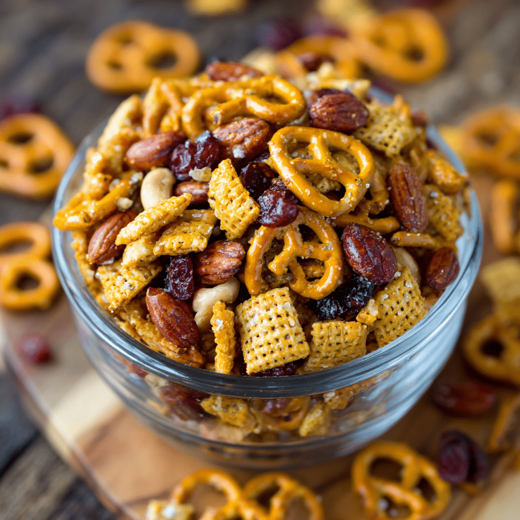 Addictive Sweet & Salty Fall Snack Mix