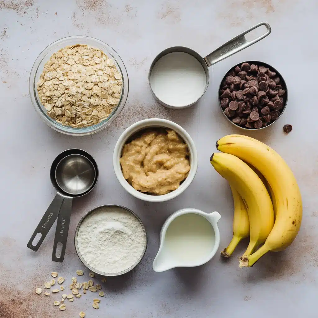 Banana Oatmeal Cookies  