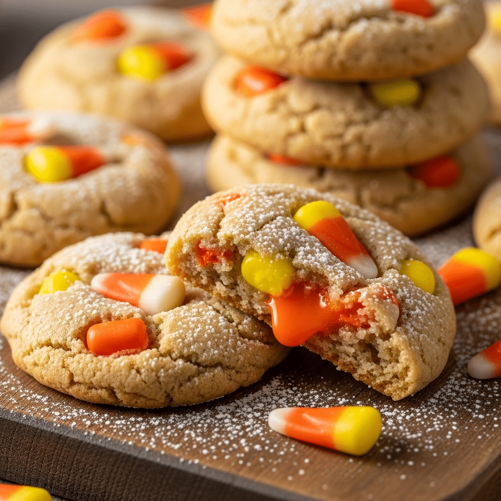 Candy Corn Cookies Recipe 4 Candy Corn cookies