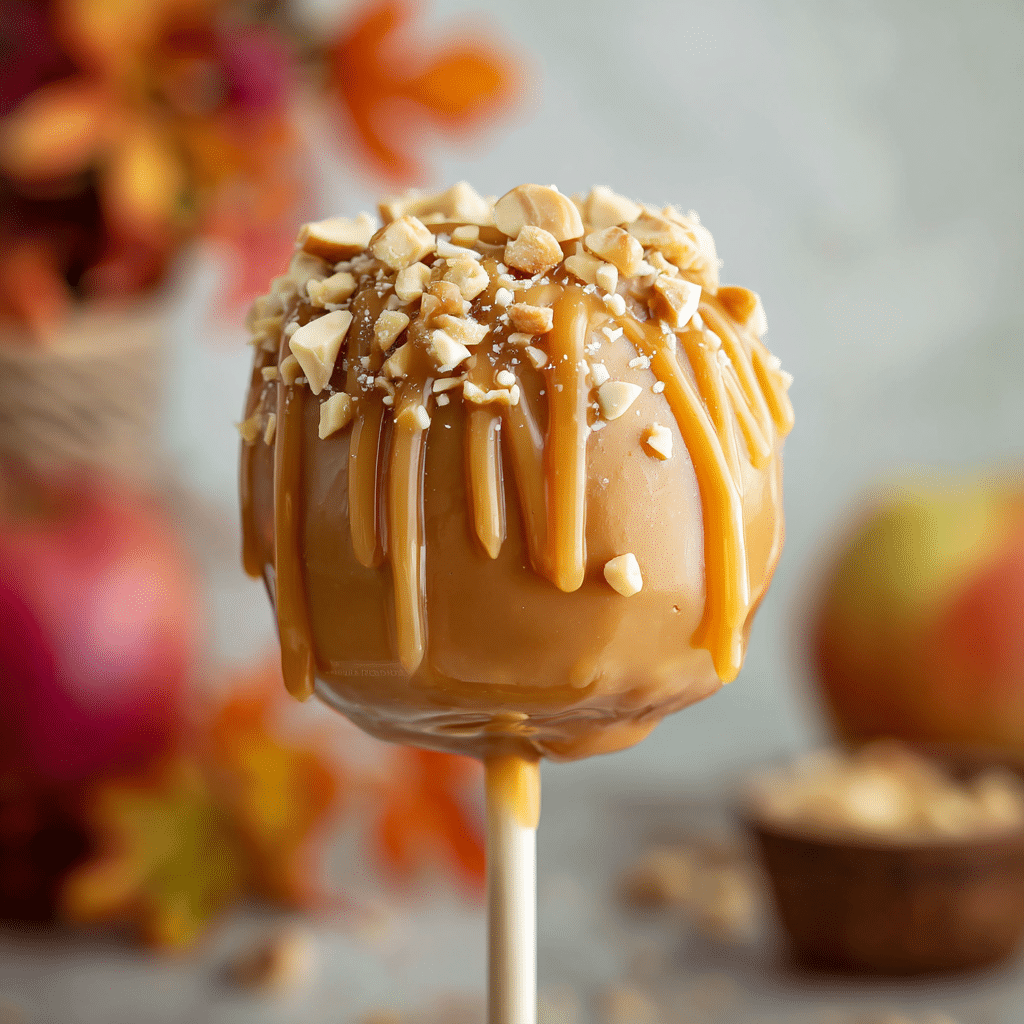 Caramel Apple Donut Cake Pops – Fun & Easy Fall Treat 5 Caramel Apple Donut Cake Pops 1 1
