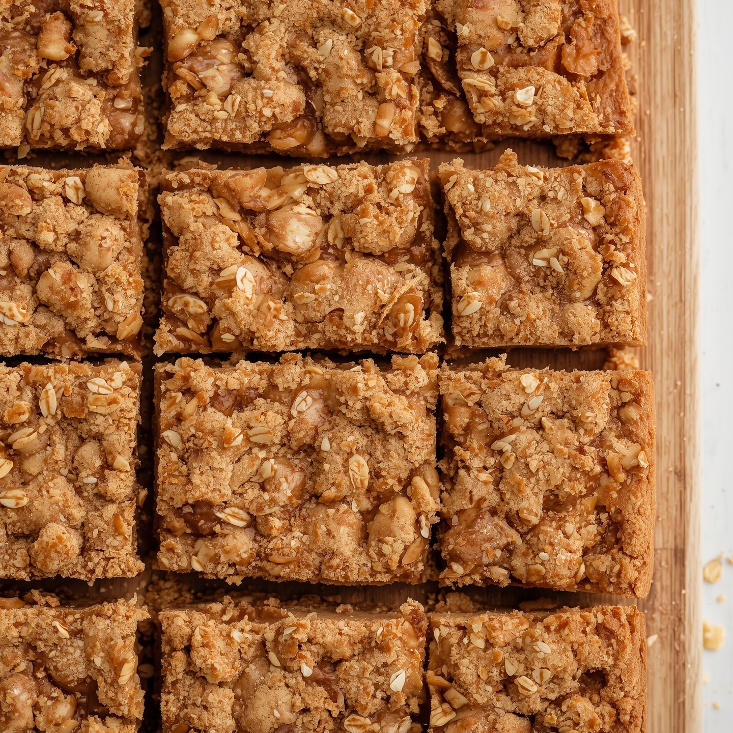 Chewy Oatmeal Cookie Bars