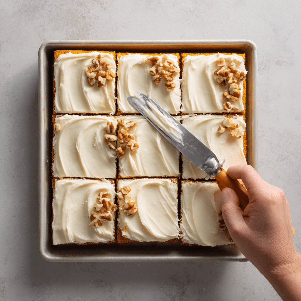 Gluten Free Pumpkin Bars: A Cozy Fall Dessert You’ll Love 8 frosting gluten free pumpkin bars with cream cheese