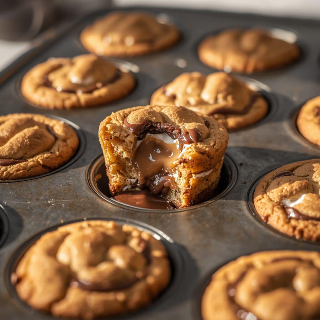 Easy S’mores Cookie Cups Recipe 5 S’mores Cookie Cups