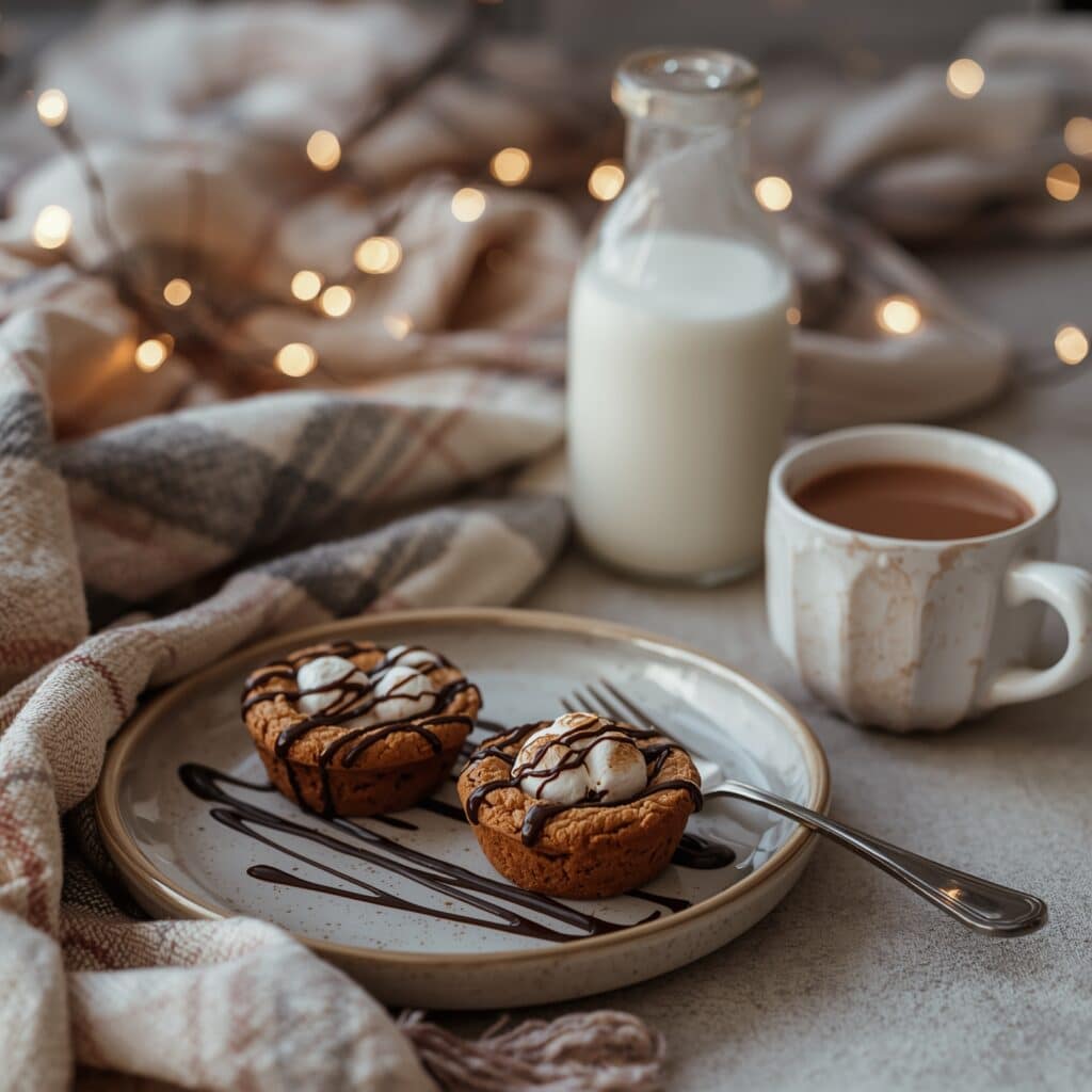 Easy S’mores Cookie Cups Recipe 6 S’mores Cookie Cups