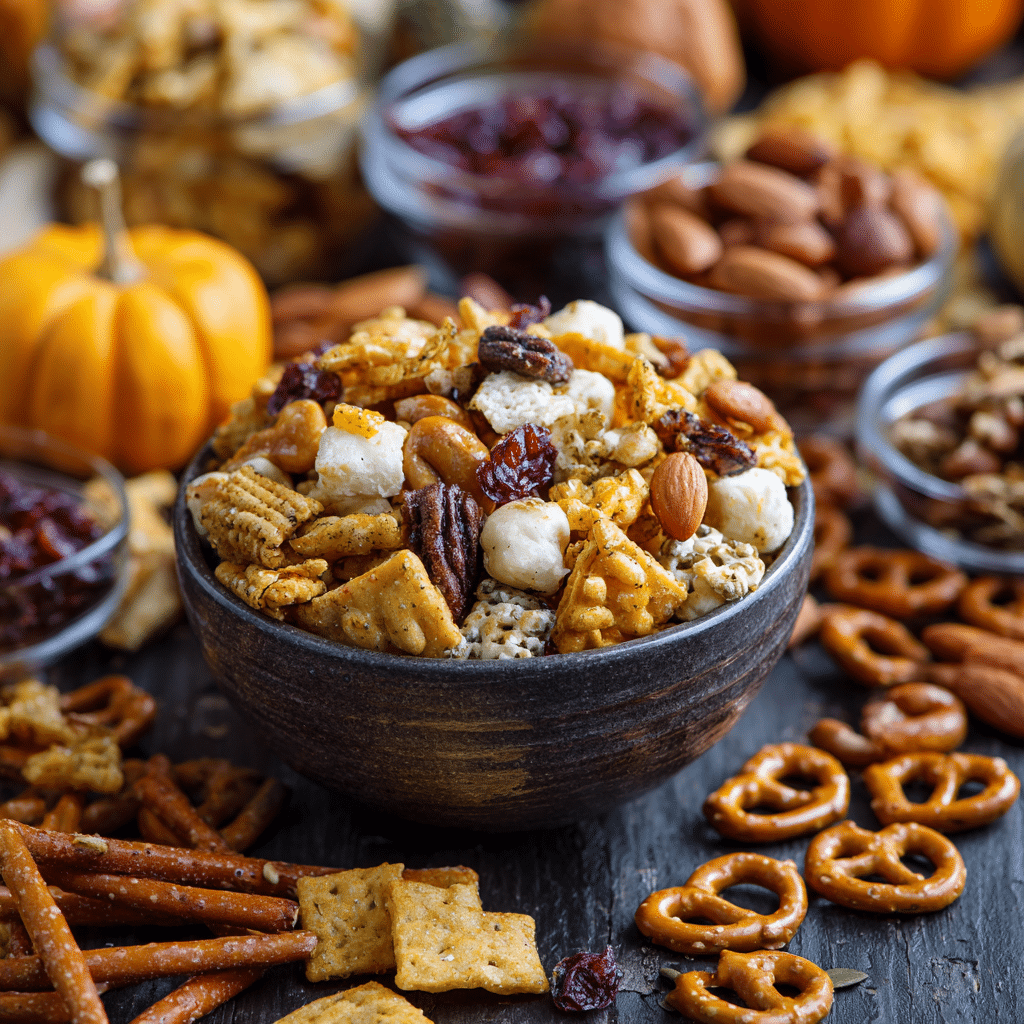 Addictive Sweet & Salty Fall Snack Mix 4 Addictive Sweet & Salty Fall Snack Mix