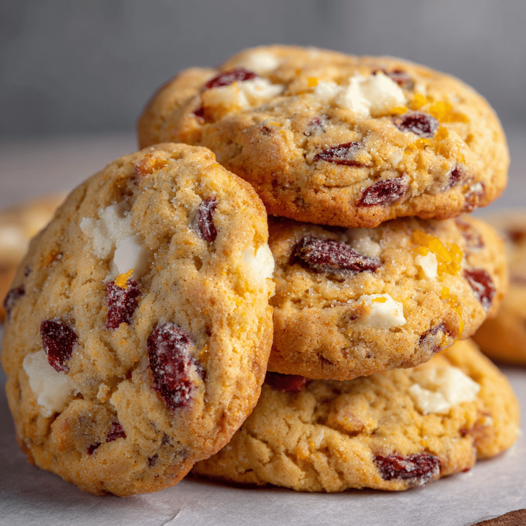 Easy Cranberry Orange Cookies Recipe (Soft & Zesty!) 5 Chewy Cranberry Orange Cookies with Fresh Citrus Flavor