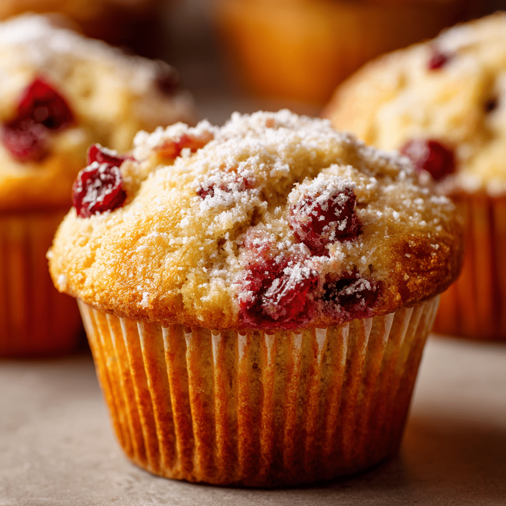 Amazing Cranberry Orange Muffins with Glaze (Easy Recipe) 5 Delicious Cranberry Orange Muffins with a hint of citrus flavor