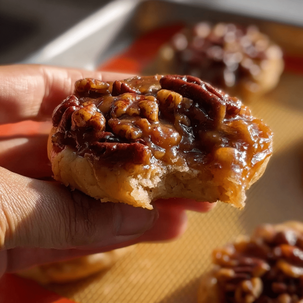 Delicious Crumbl pecan pie cookies - Easy Recipe 6 bitten Crumbl pecan pie cookies