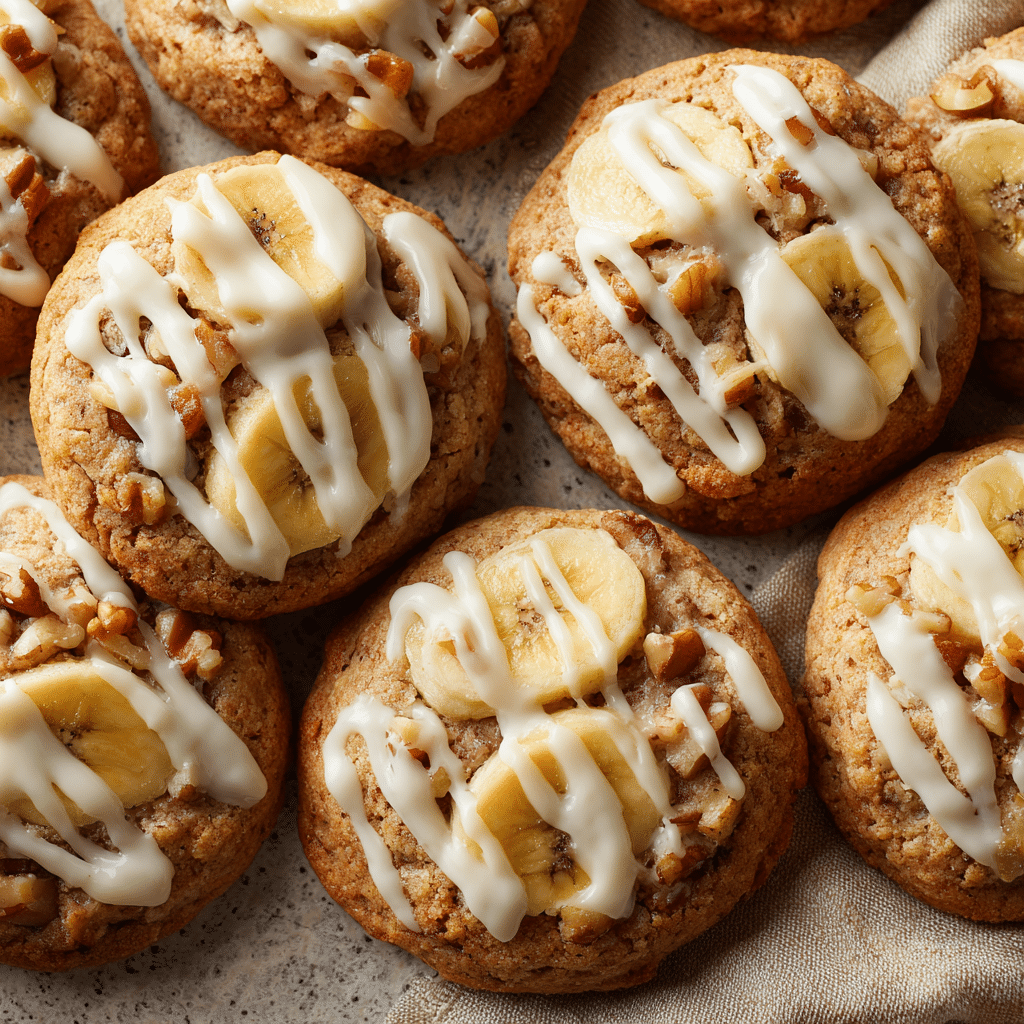 Crumbl Banana Bread Cookies with Cream Cheese Glaze 6 Crumbly Banana Bread Cookies with Cream Cheese Glaze: Perfect Shareable Baked Goods