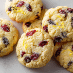 Easy Lemon Cranberry Cookies – Tart, Sweet & Delicious 7 Lemon Cranberry Cookies 1 1