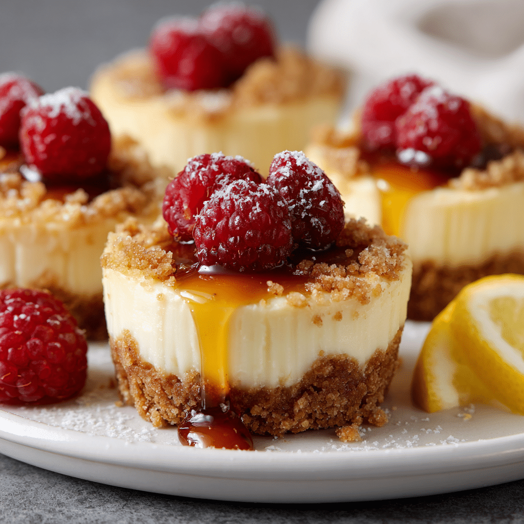 Mini Lemon Cheesecakes – Creamy, Tangy & Easy to Make 6 Mini Lemon Cheesecakes – Creamy, Tangy & Easy to Make