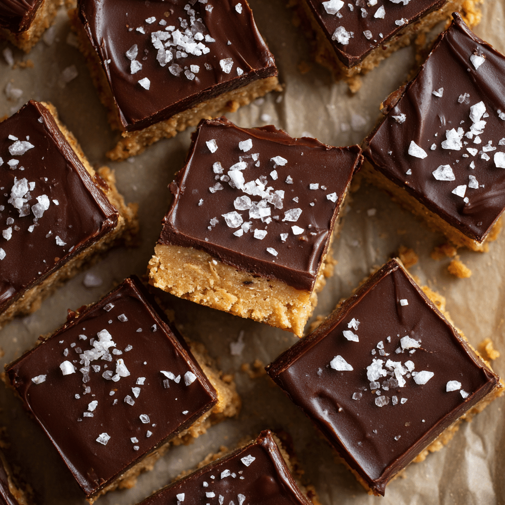 Healthy & No Bake Cookie Dough Bars: The Ultimate Guilt-Free Treat 8 A mouthwatering close-up shows the chewy, chocolate chip–filled cookie dough base with a glossy chocolate topping that makes these bars irresistible.