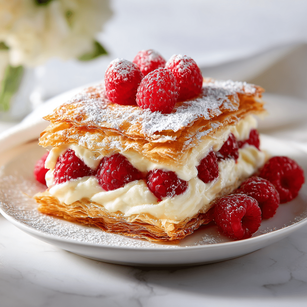 Raspberry Cream Napoleons: A Sweet Escape 5 Raspberry Cream Napoleons