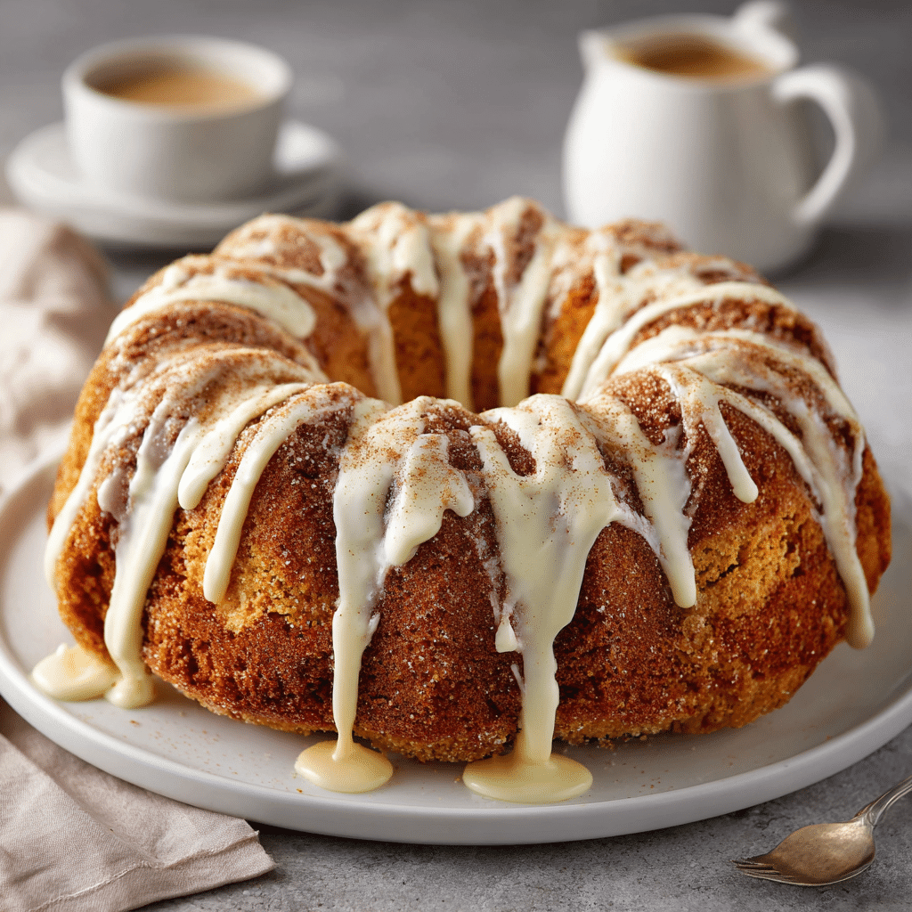 Snickerdoodle Bundt Cake: A Cozy Treat Made Easy 5 Delicious Snickerdoodle Bundt Cake topped with cinnamon sugar glaze