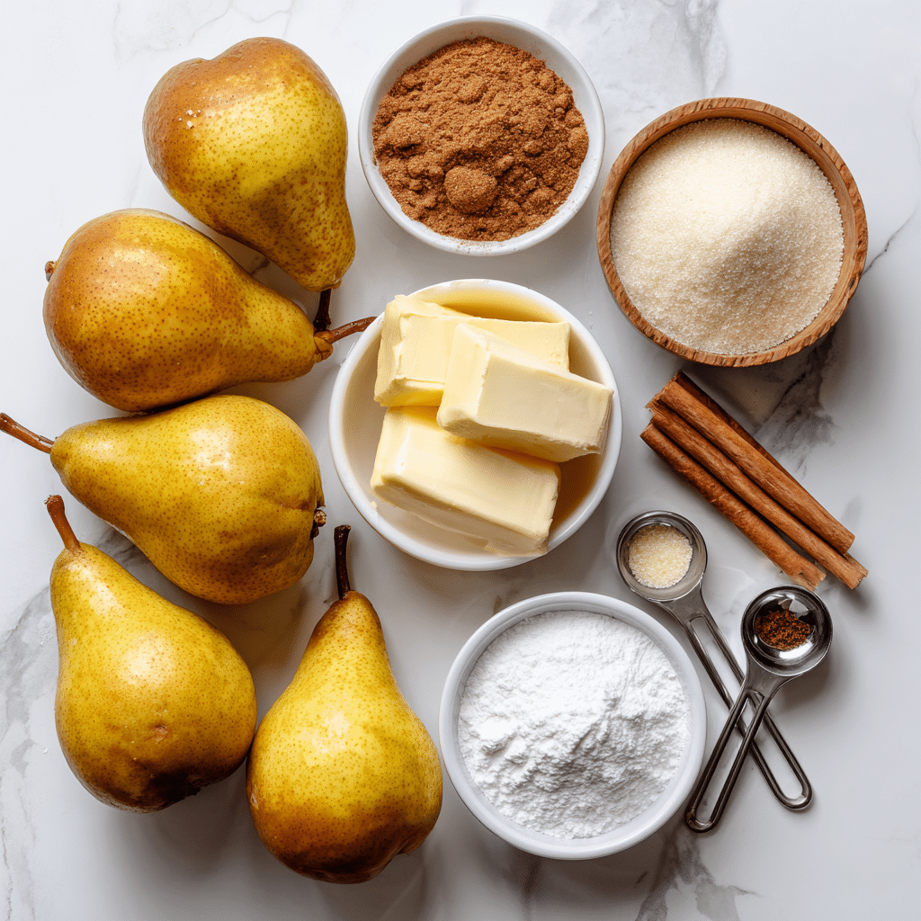 Cozy Pear Dump Cake Recipe – Perfect Dessert for Any Occasion 6 ingredients to make delicious pear dump cake