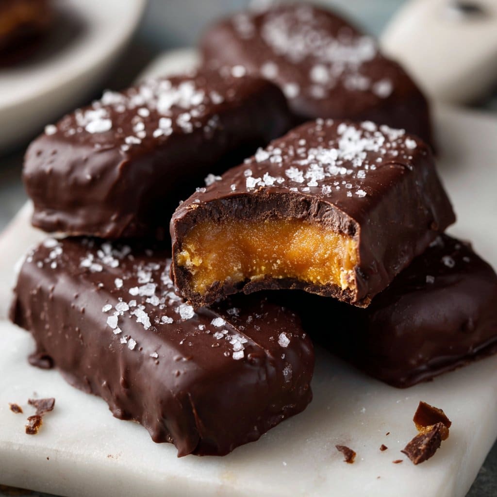 Indulge in Guilt-Free Chocolate-Covered Date Caramels 5 4 Ingredient Date Caramels