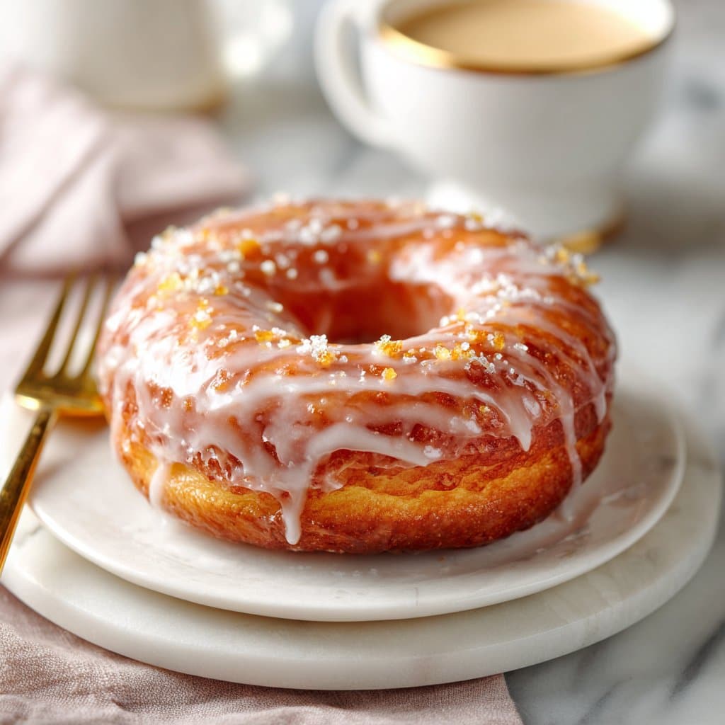 Glazed Sourdough Donuts – Soft, Fluffy & Perfectly Sweet Treat 6 Glazed Sourdough Donuts