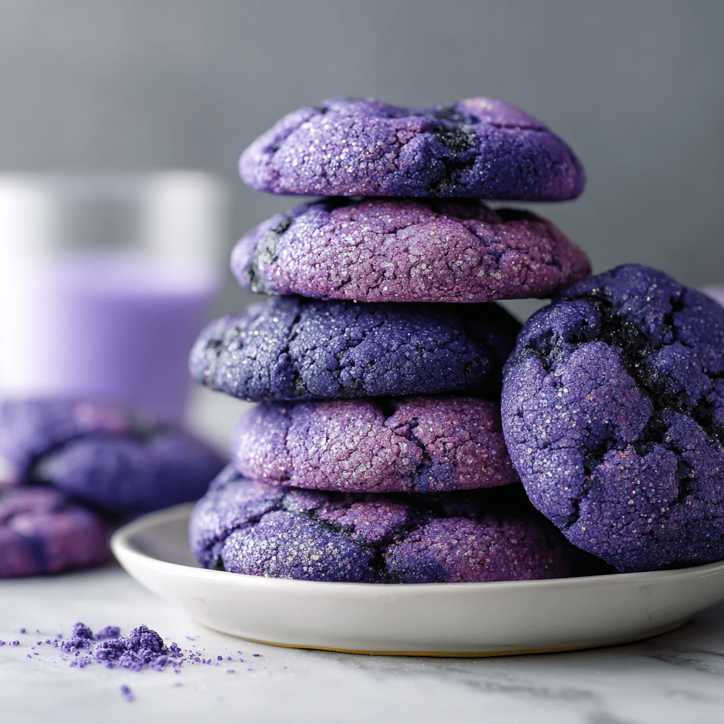 Blueberry Heaven Cookies – A Soft, Sweet Bite of Bliss 4 Delicious Blueberry Heaven Cookies with fresh blueberries and a golden brown crust