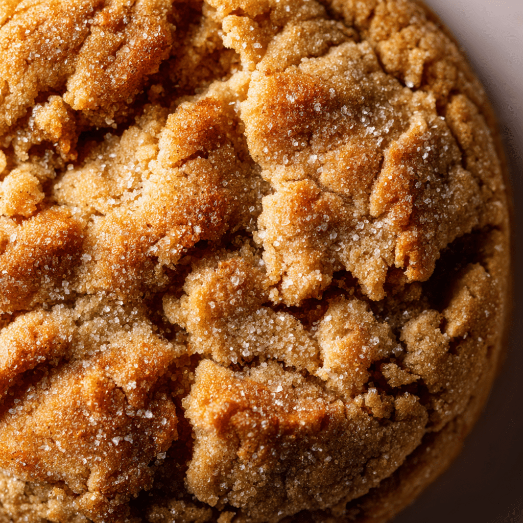 Indulgent Brown Butter Sourdough Apple Cider Cookies 6 Indulgent brown butter sourdough apple cider cookies on a rustic wooden table