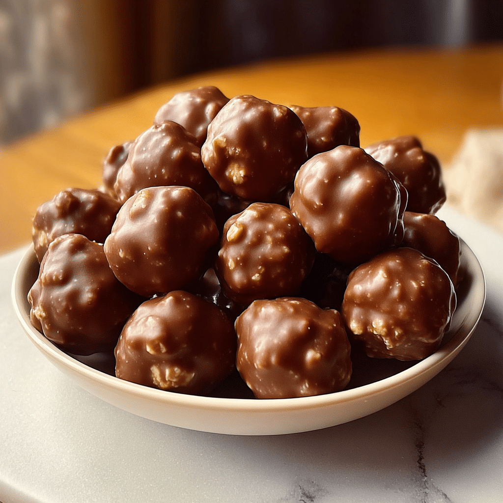 Easy Butterfinger Balls – Peanut Butter Chocolate Bliss 5 Delicious Butterfinger Balls dessert made with chocolate and peanut butter.