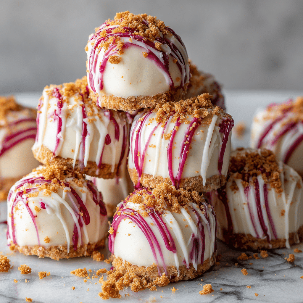 Home Page 4 Delicious cheesecake bites on a platter, an easy dessert idea for any occasion.