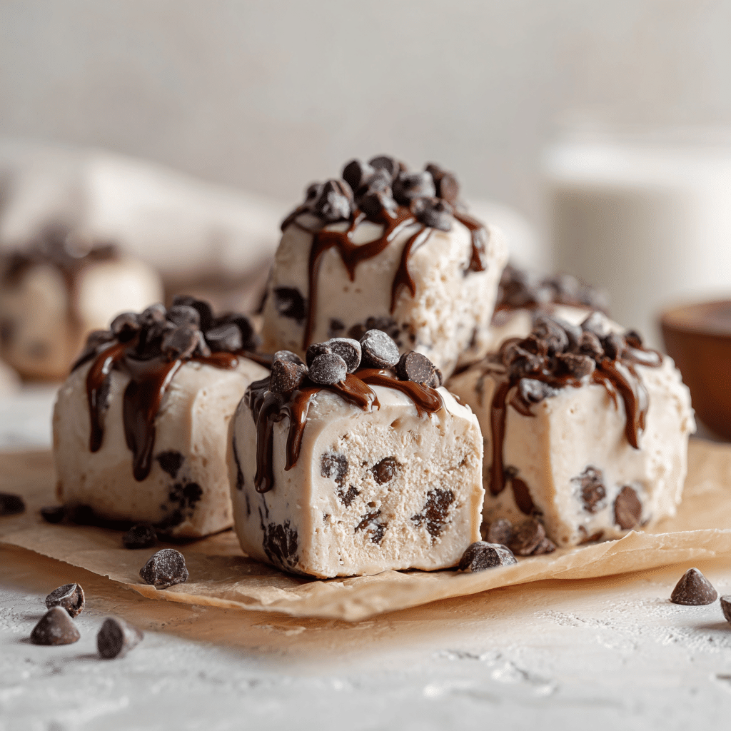 Cookie Dough Frozen Yogurt Bites – Healthy No-Bake Dessert Treats 6 Delicious Cookie Dough Frozen Yogurt Bites