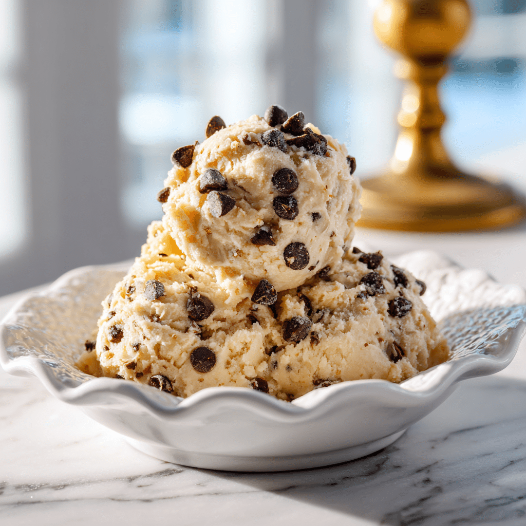 Cottage Cheese Cookie Dough | Guilt-Free Protein Snack 4 Delicious Cottage Cheese Cookie Dough ready to enjoy