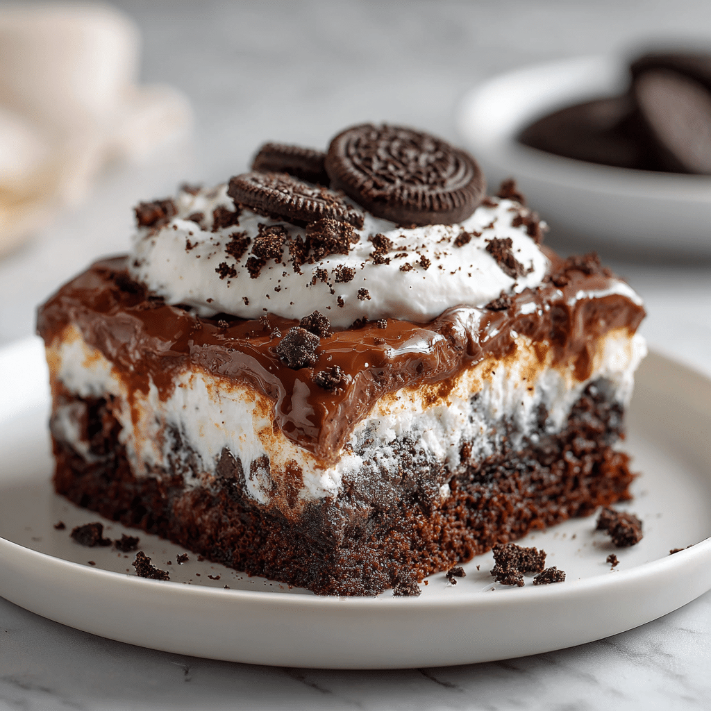 Classic Easy Dirt Cake Recipe | Chocolate, Oreo & Fudge Layers 6 Easy Dirt Cake with chocolate layers and gummy worms for decoration
