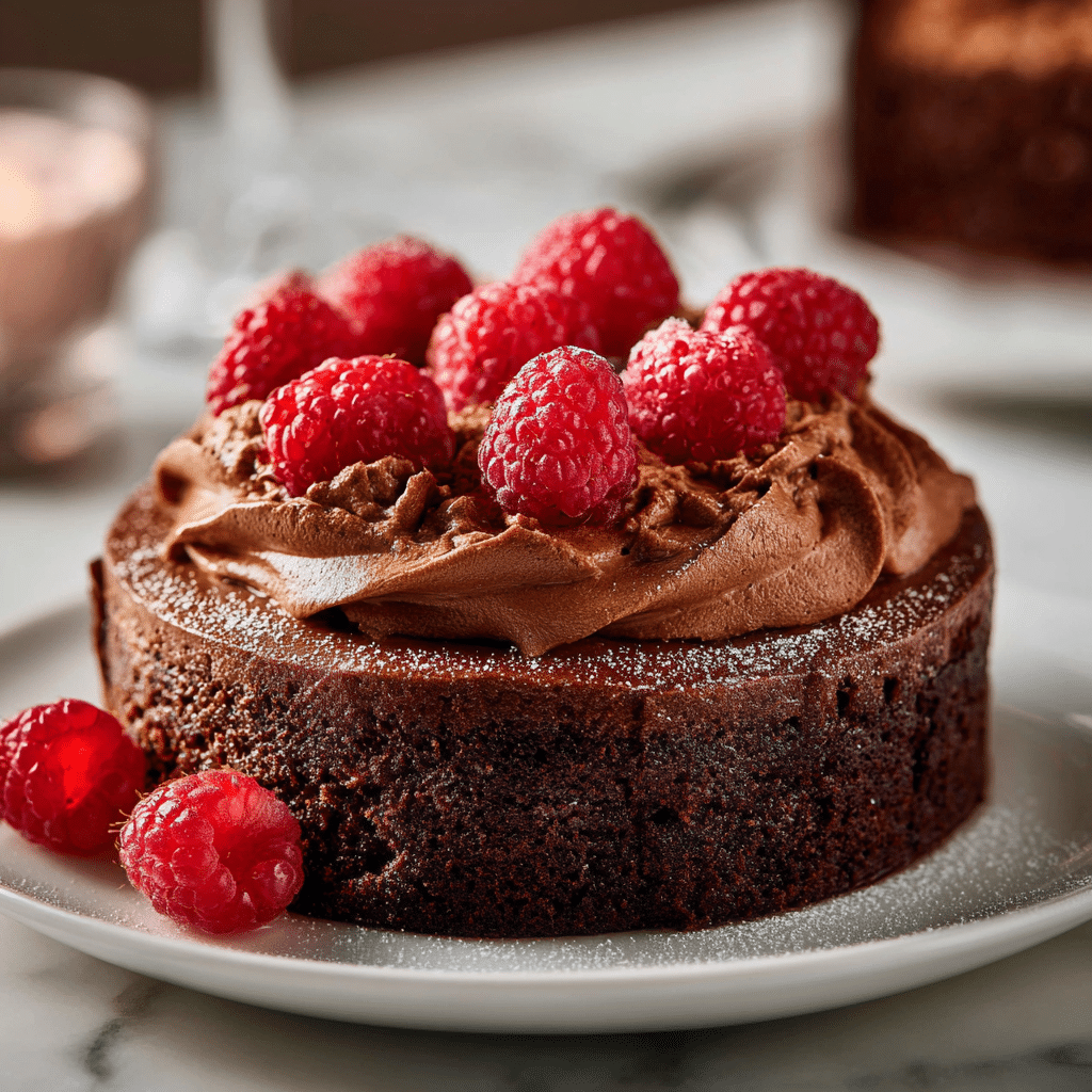 Flourless Chocolate Cake – The Ultimate Gluten-Free Dessert 14 Gluten-free flourless chocolate cake topped with chocolate ganache and berries