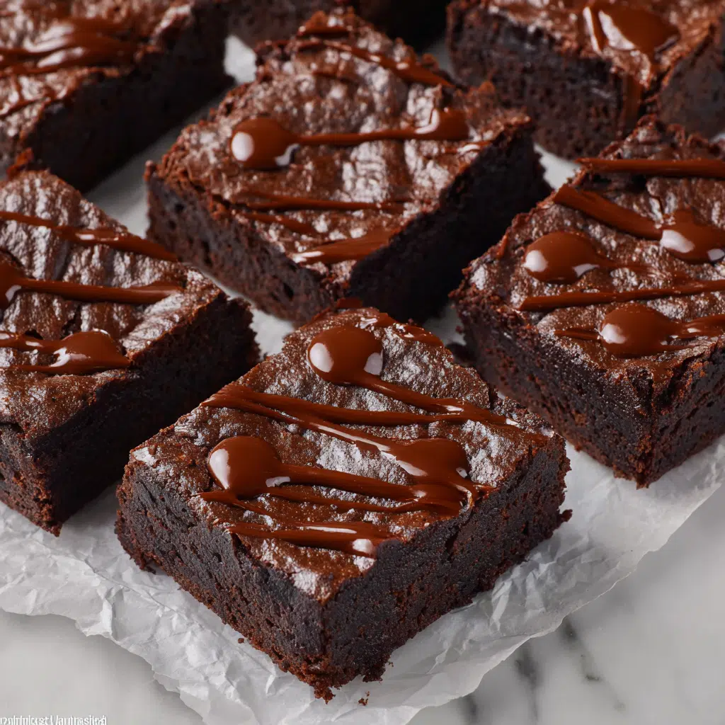 Flourless Greek Yogurt Brownies – Fudgy, Healthy & Guilt-Free Dessert 5 Delicious flourless Greek yogurt brownies dessert on a plate