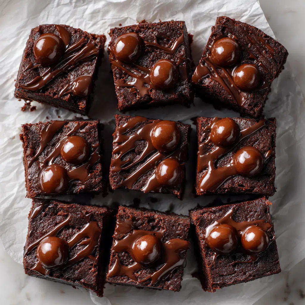 Flourless Greek Yogurt Brownies – Fudgy, Healthy & Guilt-Free Dessert 6 Delicious flourless Greek yogurt brownies dessert on a plate