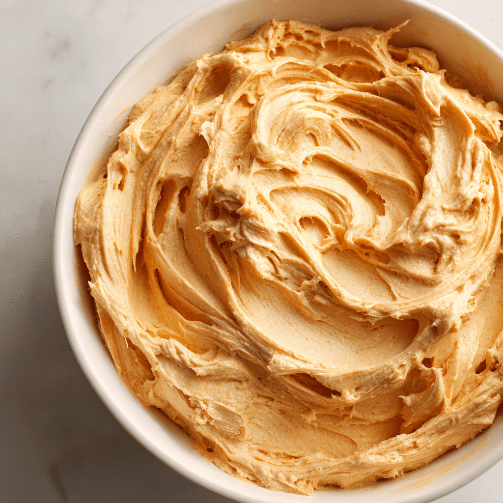 Delicious freezer peanut butter whips in a bowl, ready to serve.