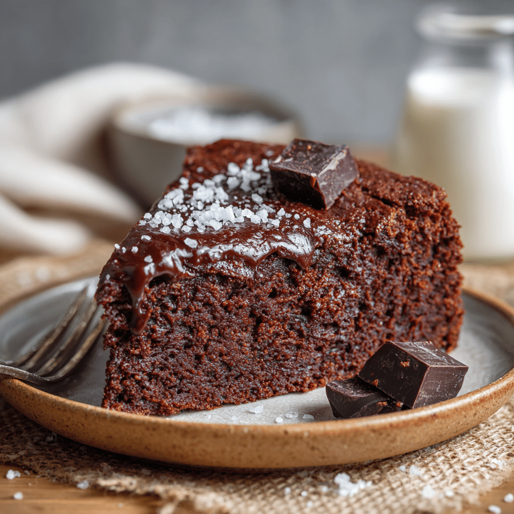 Healthy Chocolate Cake with Oats – No Oil, No Guilt, All Flavor! 4 Delicious healthy chocolate cake with rich cocoa flavor and nutritious ingredients