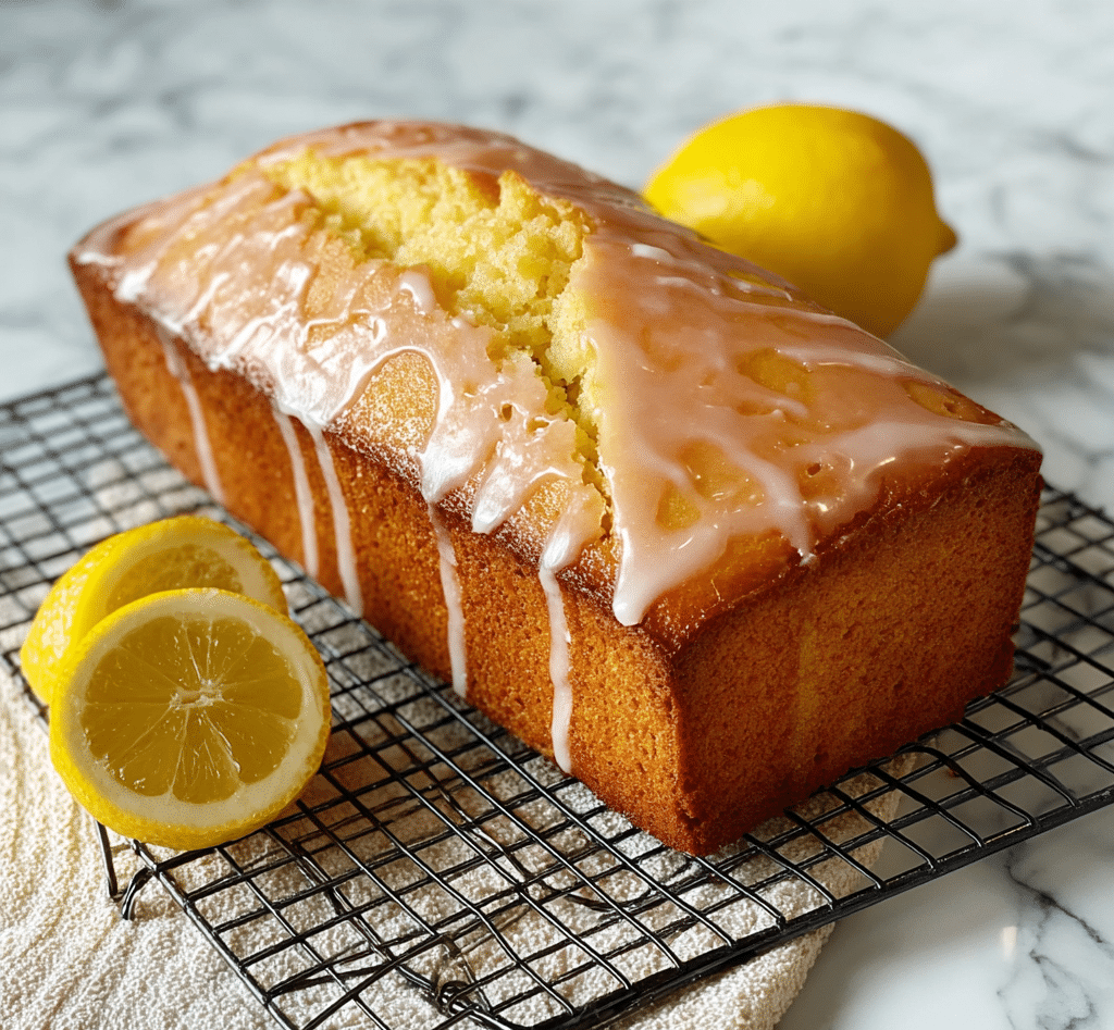 Healthy Greek Yogurt Lemon Loaf Cake: Zesty Delight in Every Slice 6 Healthy Greek yogurt lemon loaf cake with a moist texture and zesty flavor