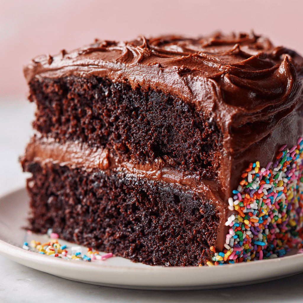 Homemade Chocolate Cake: Moist, Rich & Perfect for Every Occasion 5 Delicious homemade chocolate cake with rich chocolate frosting