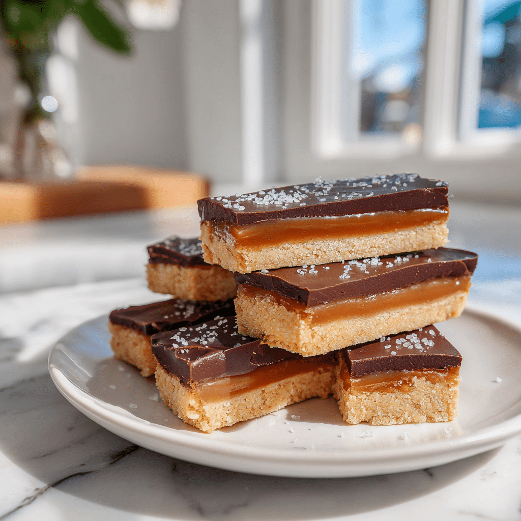 Easy Keto Twix Bars Recipe | Low-Carb, Chocolatey & Delicious Treat 6 Homemade Keto Twix Bars with chocolate and caramel layers