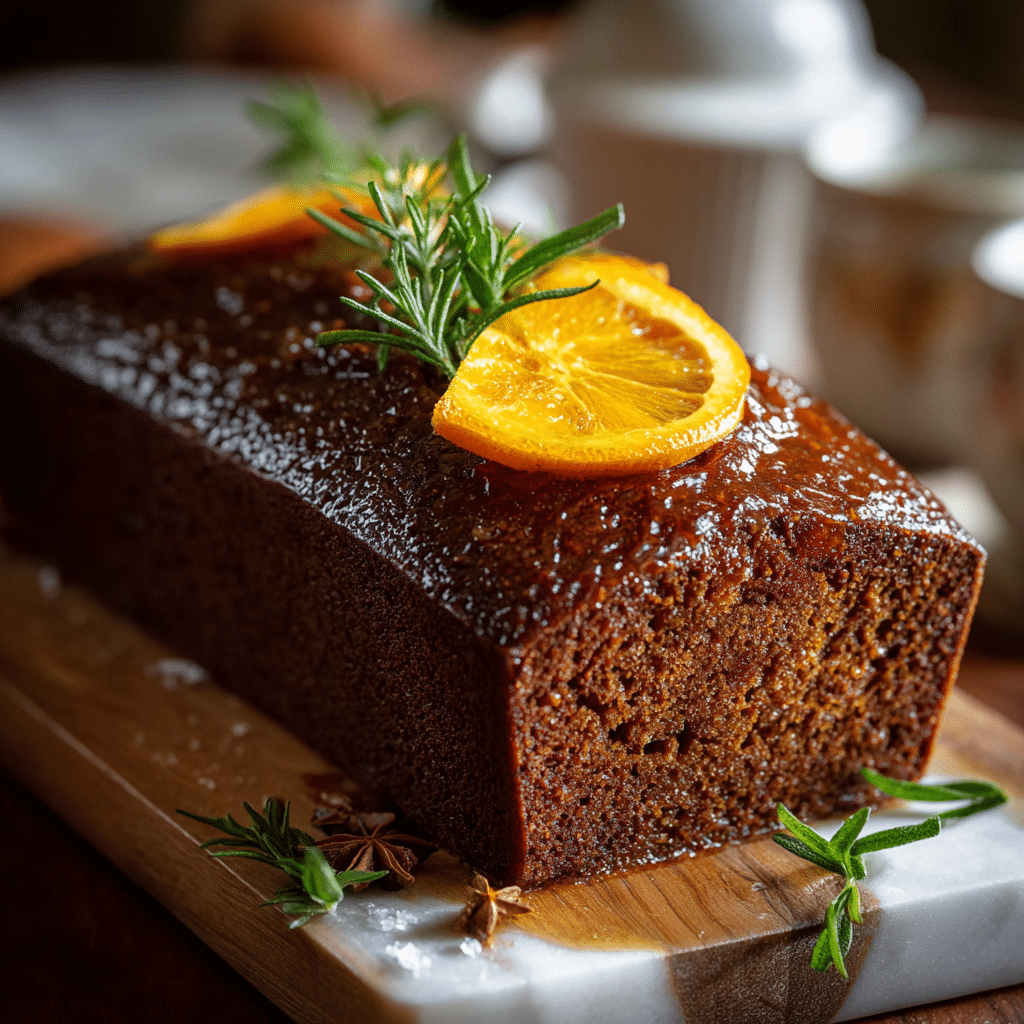 Easy Homemade Gingerbread | Classic Spiced Loaf for Cozy Days 6 homemade gingerbread loaf! Warm, spiced, and perfectly moist—filled with cinnamon, ginger, and honey for a cozy, festive treat.