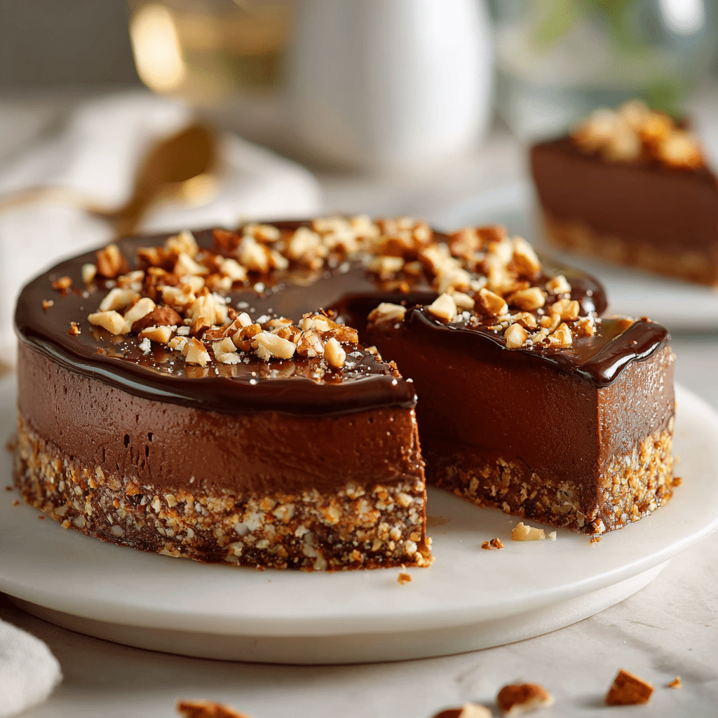Paleo Chocolate Cake: A Decadent and Guilt-Free Dessert 4 Delicious Paleo Chocolate Cake served on a plate with chocolate drizzle