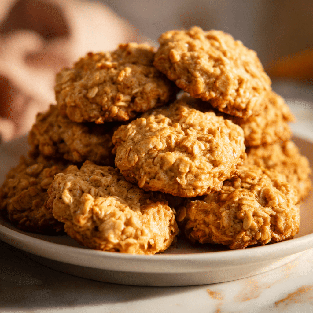 No-Bake Peanut Butter Cookies – Simple, Chewy & Perfect Every Time 10 Delicious peanut butter no-bake cookies ready to enjoy