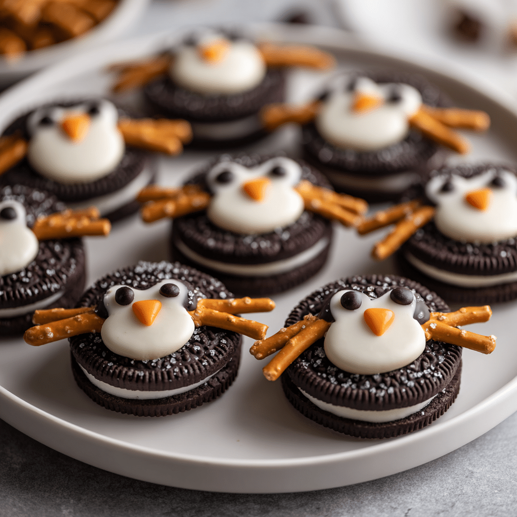 Penguin Cookies – Fun Oreo Treats for Kids and Winter Parties 5 Deliciously decorated Penguin Cookies for festive occasions