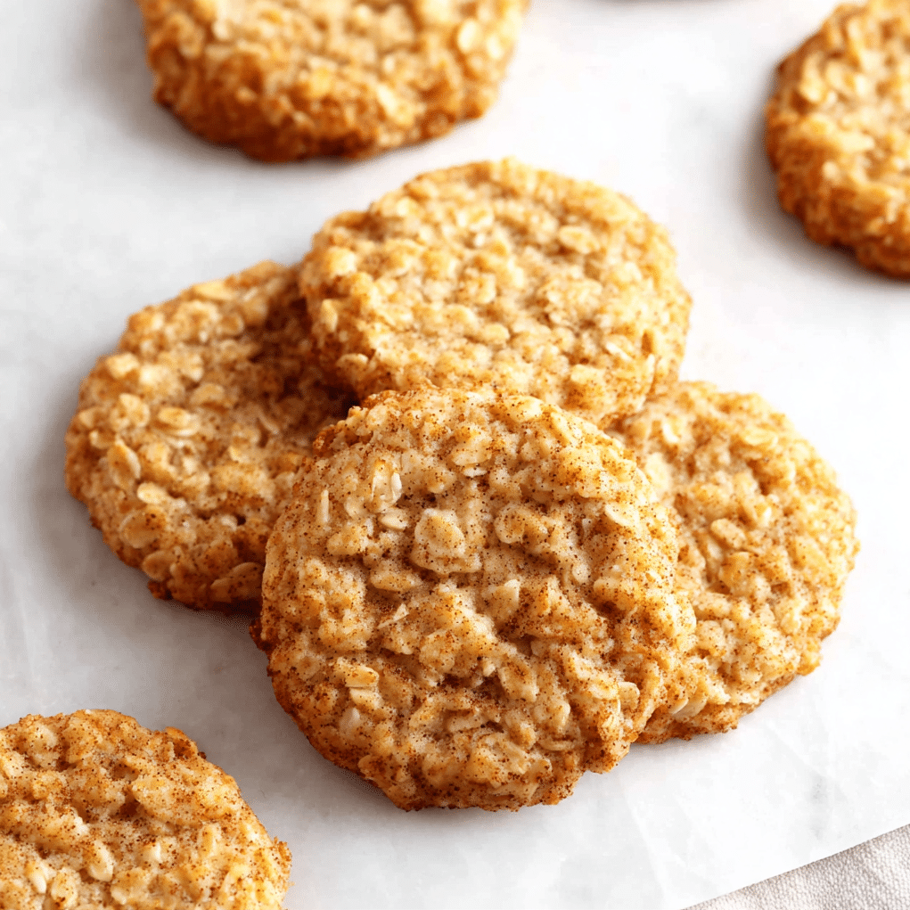 No Bake Pumpkin Spice Cookies – Cozy, Easy & Perfect for Autumn 5 Delicious no bake pumpkin spice cookies on a plate