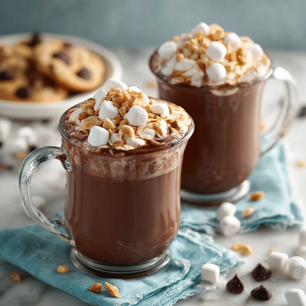 Slow Cooker Hot Chocolate Recipe for Cozy Winter Nights 5 Delicious slow cooker hot chocolate in a cozy mug with whipped cream on top