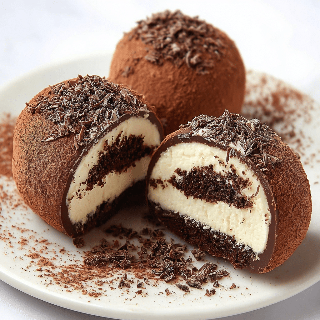 Tiramisu Truffles Recipe: Indulge in a Sweet Delight! 6 Delicious homemade tiramisu truffles decorated with cocoa powder and coffee beans