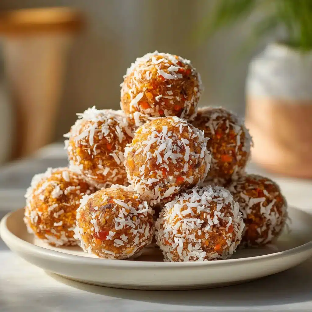 Carrot Cake Energy Balls: Easy No-Bake Snack for Busy Days 4 Healthy Carrot Cake Energy Balls made with natural ingredients
