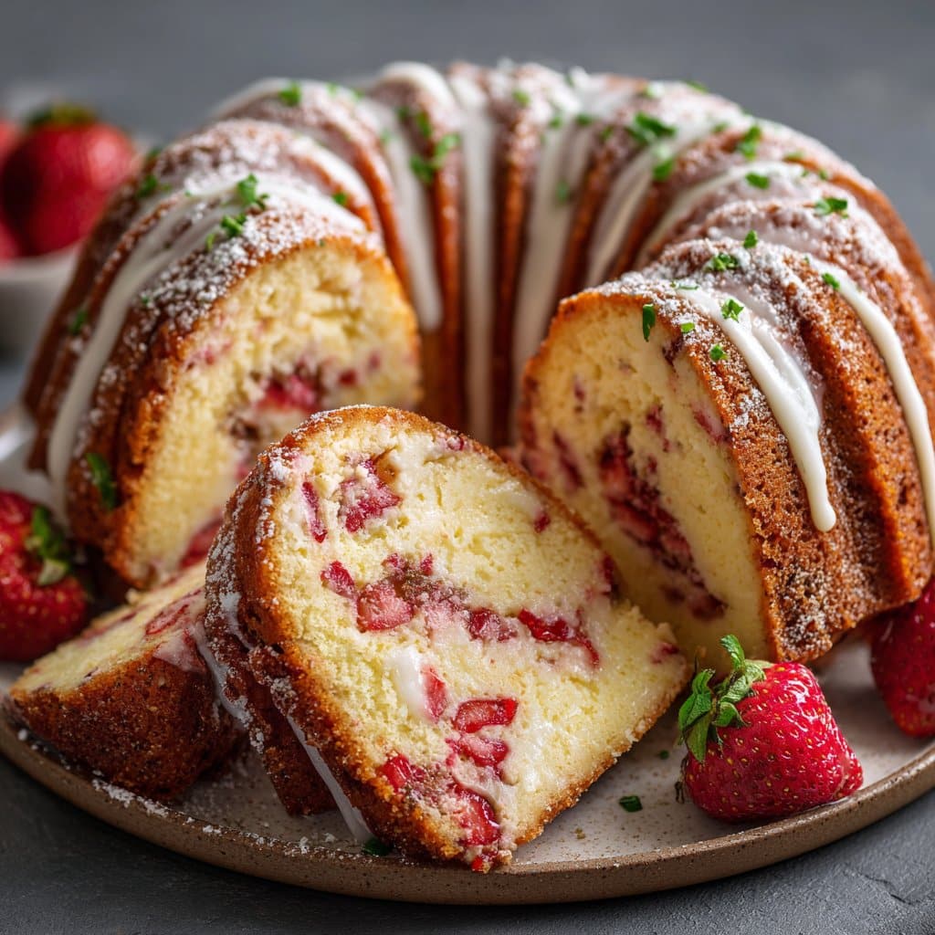 The Ultimate Strawberry Cream Cheese Pound Cake for Any Occasion 6 The Ultimate Strawberry Cream Cheese Pound Cake for Any Occasion