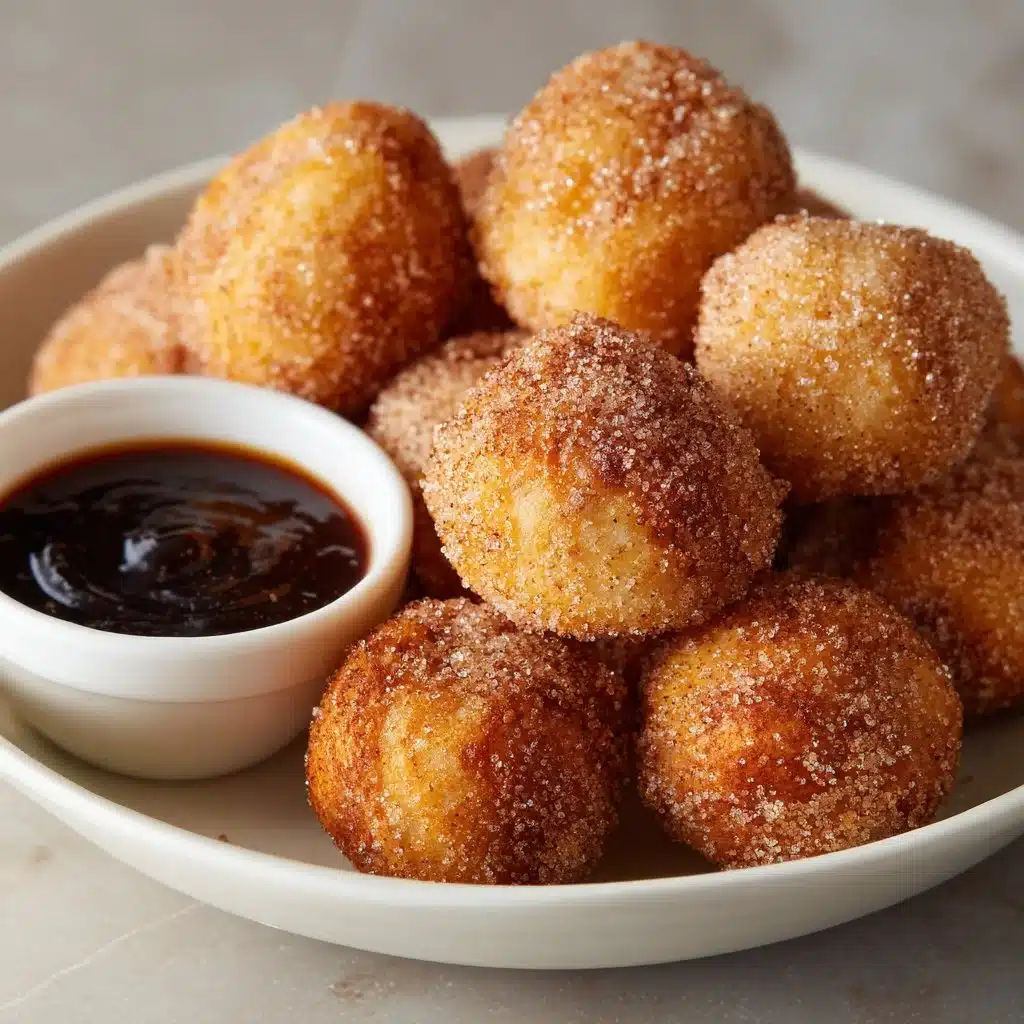 Air Fryer Churro Bites Recipe: Crispy, Sweet & Perfectly Healthy 4 Healthy air fryer churro bites served on a plate with cinnamon sugar