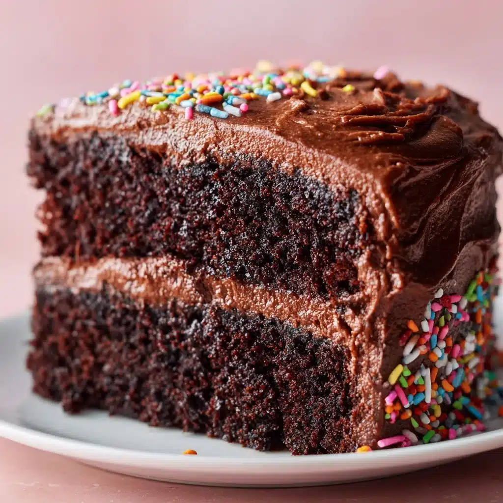 Homemade Chocolate Cake: Moist, Rich & Perfect for Every Occasion 4 Delicious homemade chocolate cake with rich chocolate frosting