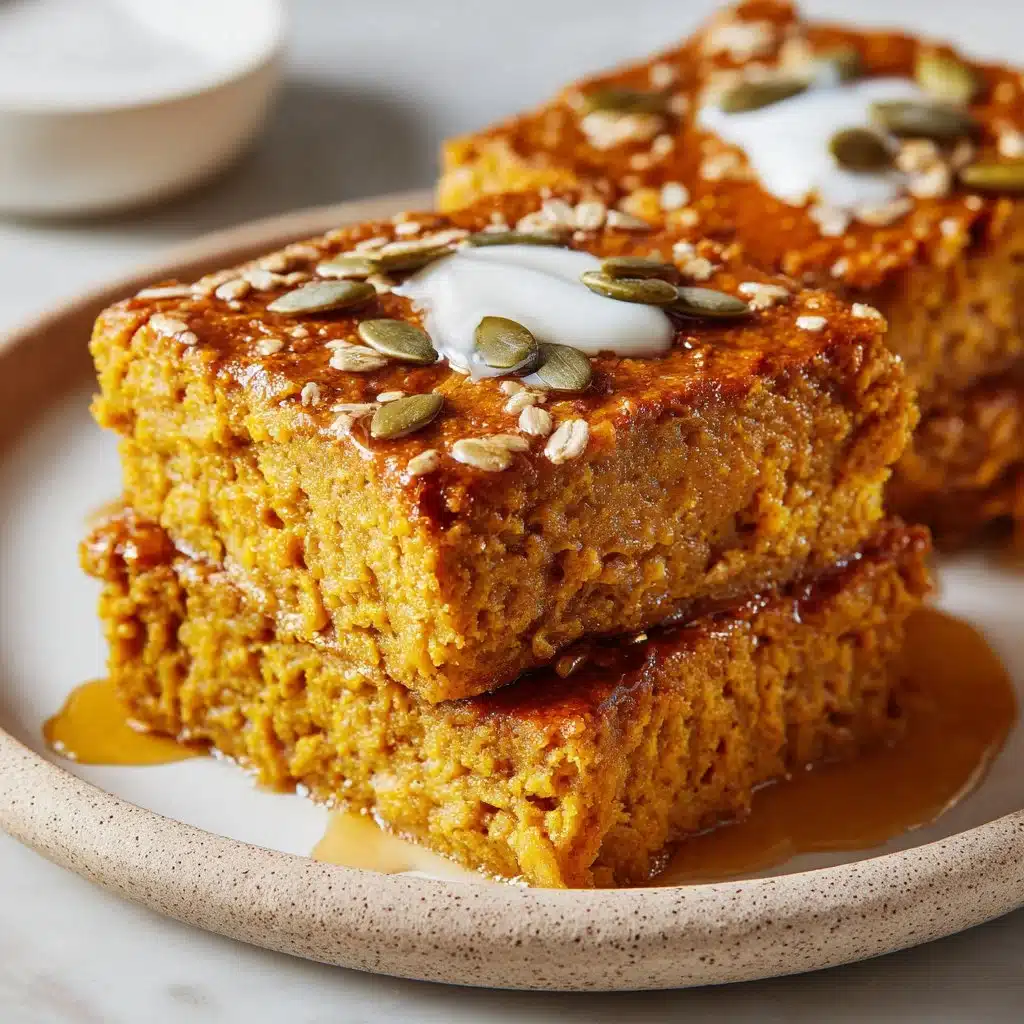 Pumpkin Cottage Cheese Bake – Easy, Healthy & Cozy Fall Recipe 4 Baked pumpkin cottage cheese dish topped with spices and herbs.
